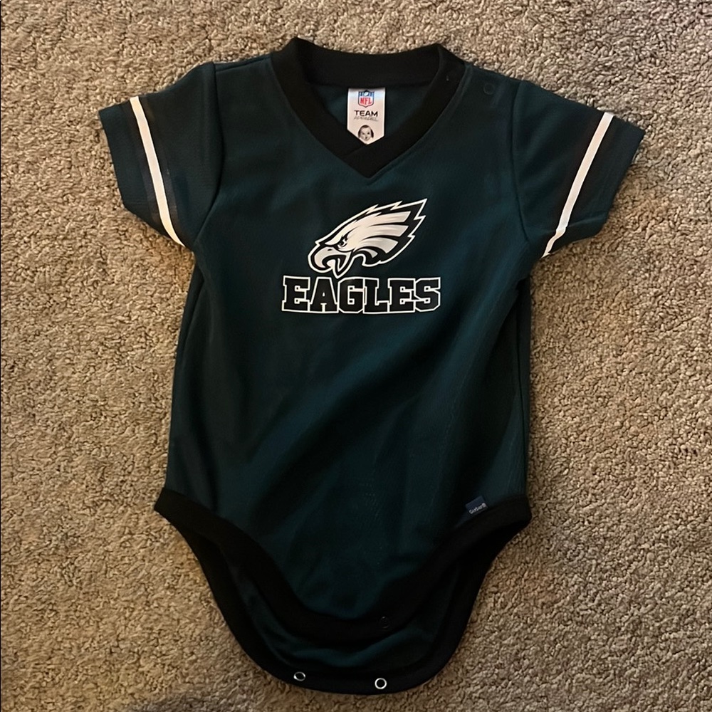 Philadelphia Eagles Baby Onesie Jersey
